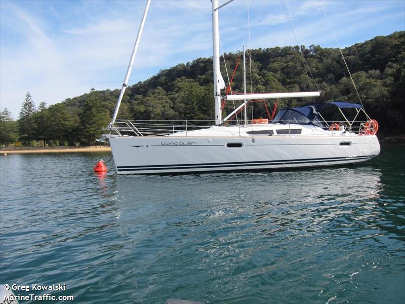 sv bandaleni (Sailing vessel) - IMO , MMSI 503082240, Call Sign ? under the flag of Australia