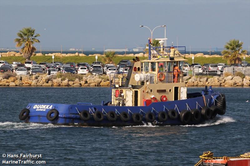 quokka () - IMO , MMSI 503197200, Call Sign VM8368 under the flag of Australia