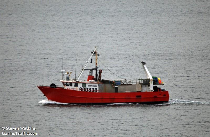 santa rosa (Fishing vessel) - IMO , MMSI 512000137, Call Sign ZMG2011 under the flag of New Zealand