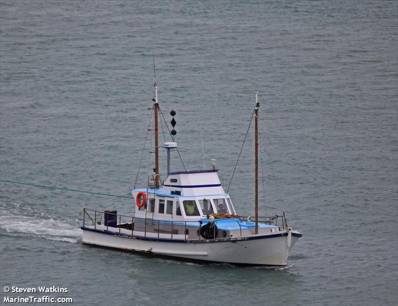 tawhai (Towing vessel) - IMO , MMSI 512007490, Call Sign ZMV6035 under the flag of New Zealand