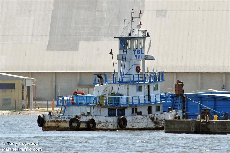 bertolini viii (Tug) - IMO , MMSI 710000913, Call Sign PR8940 under the flag of Brazil