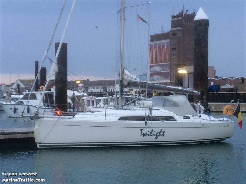 twilight (Sailing vessel) - IMO , MMSI 205239930, Call Sign OP2399 under the flag of Belgium