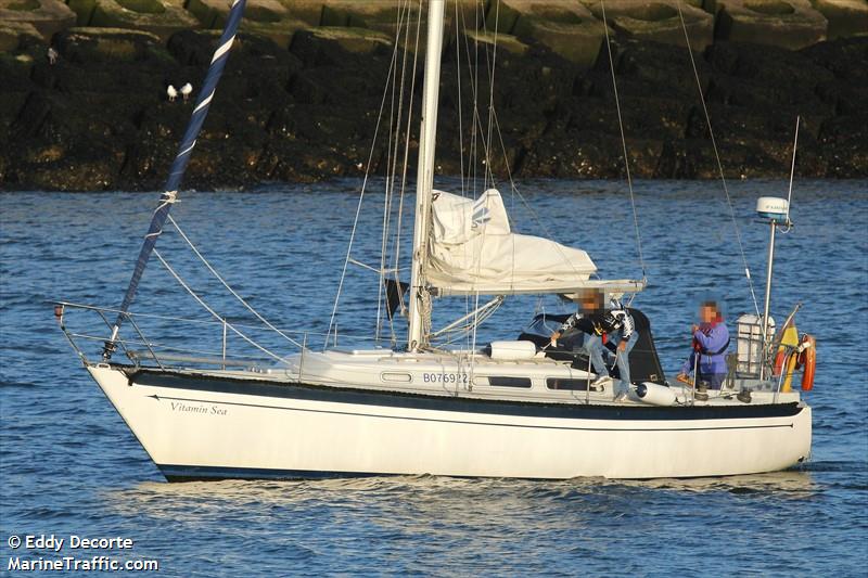 vitamin sea (Pleasure craft) - IMO , MMSI 205367900, Call Sign OS3679 under the flag of Belgium