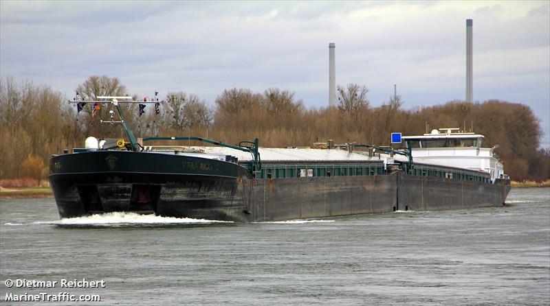 vera pax ii (Cargo ship) - IMO , MMSI 205540090, Call Sign OT5400 under the flag of Belgium
