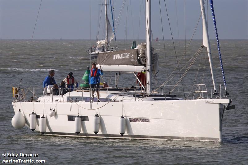 caro (Sailing vessel) - IMO , MMSI 205997400, Call Sign OS9974 under the flag of Belgium