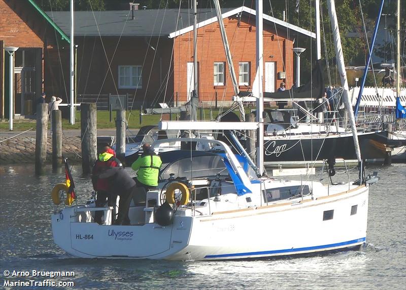 ulysses (Sailing vessel) - IMO , MMSI 211641700, Call Sign DJ6591 under the flag of Germany
