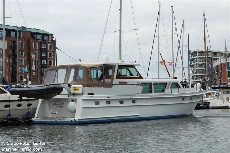baloo iv (Pleasure craft) - IMO , MMSI 211687960, Call Sign DHZS2 under the flag of Germany