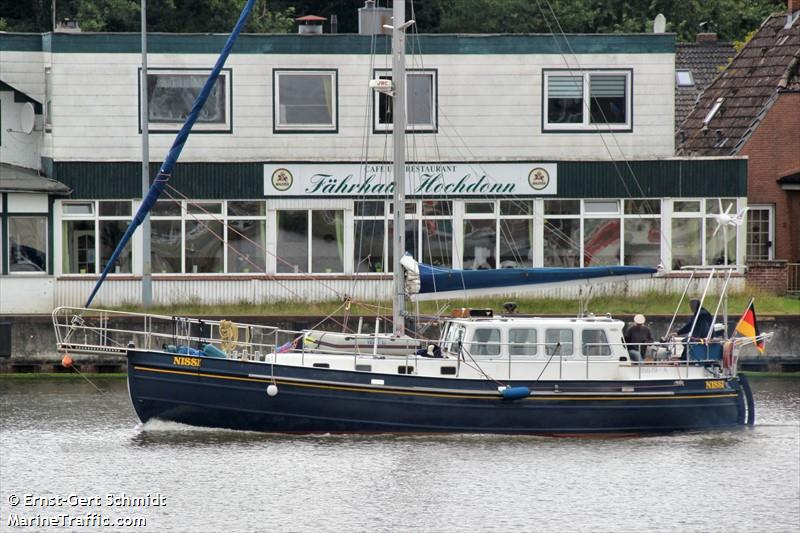 nissy (Sailing vessel) - IMO , MMSI 211788310, Call Sign DB3122 under the flag of Germany