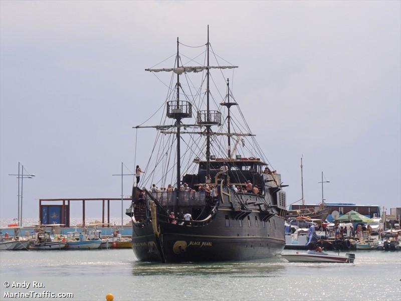 black pearl () - IMO , MMSI 212983013 under the flag of Cyprus