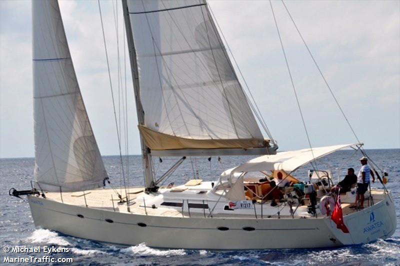 awatea (Sailing vessel) - IMO , MMSI 215000151, Call Sign 9HB4786 under the flag of Malta