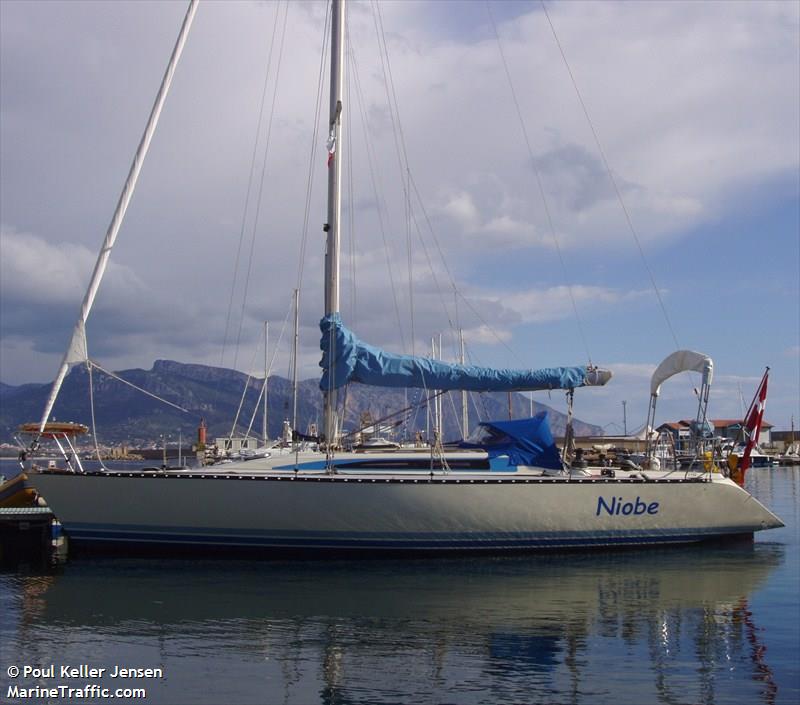 niobe (Pleasure craft) - IMO , MMSI 219018141, Call Sign XPE 509 under the flag of Denmark