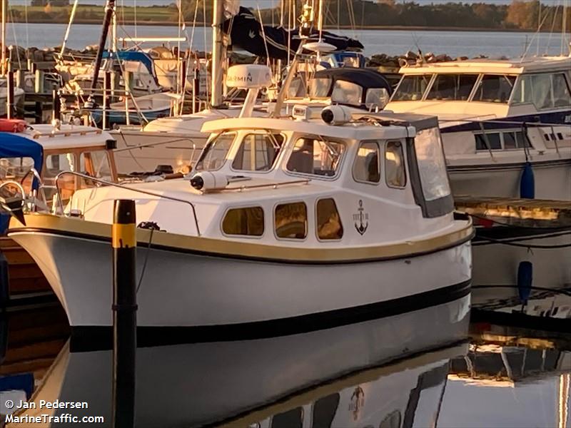 titti ii (Pleasure craft) - IMO , MMSI 219027384, Call Sign XPH6032 under the flag of Denmark