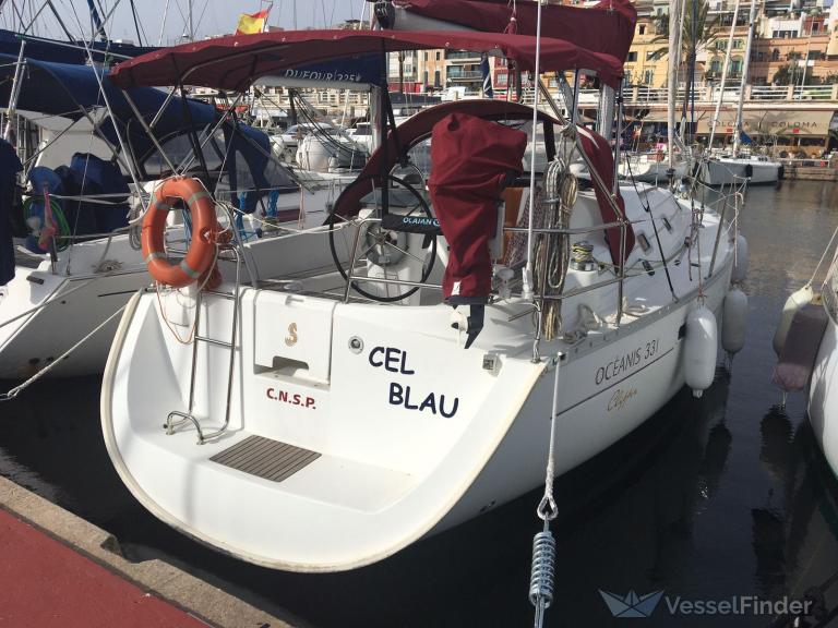 cel blau (Unknown) - IMO , MMSI 224278830 under the flag of Spain