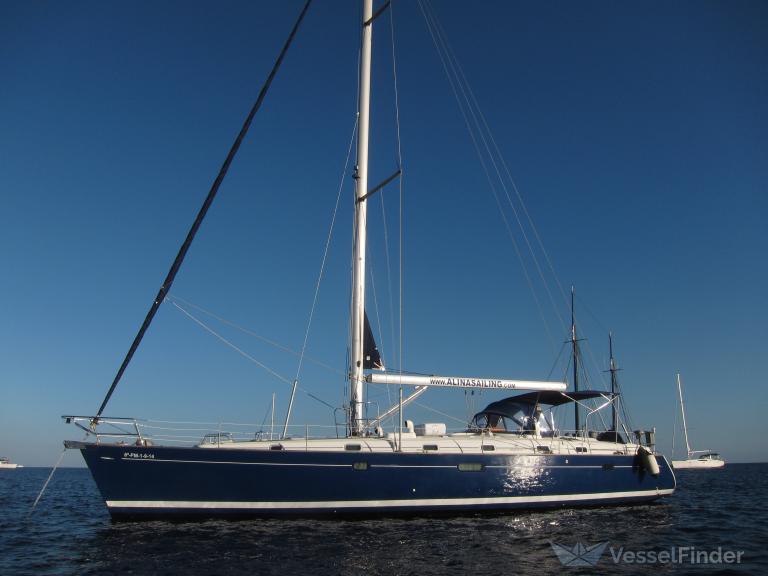 alina (Sailing vessel) - IMO , MMSI 225982392, Call Sign EA2826 under the flag of Spain