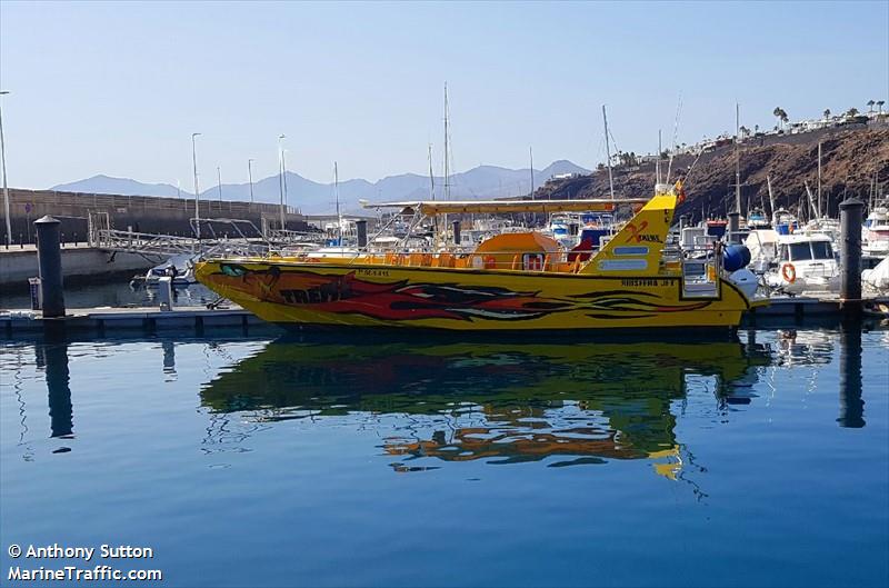 biosfera jet () - IMO , MMSI 225984834 under the flag of Spain