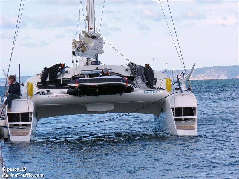 pampero (Sailing vessel) - IMO , MMSI 227132470, Call Sign FAA5373 under the flag of France