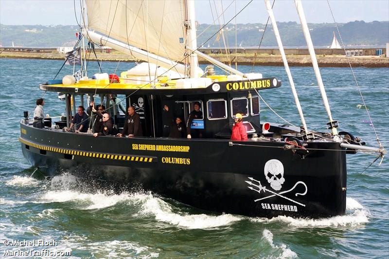 columbus (Sailing vessel) - IMO , MMSI 228079000, Call Sign FJWY under the flag of France
