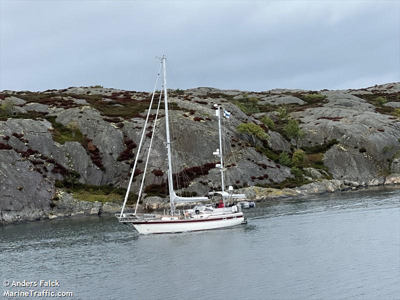 dharma (Sailing vessel) - IMO , MMSI 230082780, Call Sign OH5262 under the flag of Finland