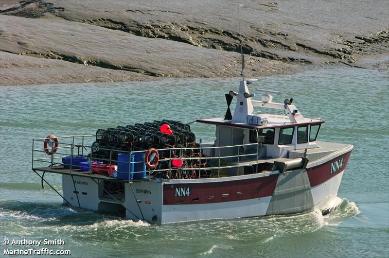 sophina nn4 (Fishing vessel) - IMO , MMSI 232023347 under the flag of United Kingdom (UK)