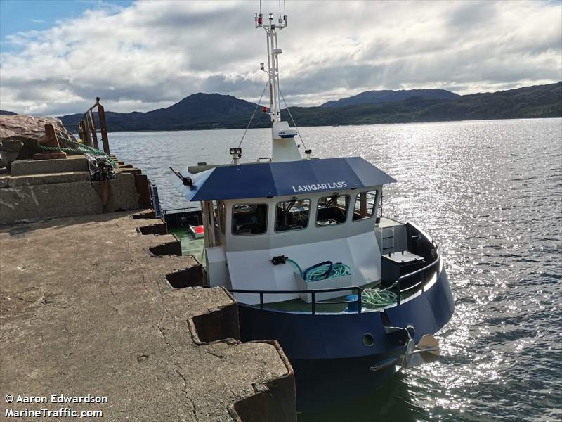 laxigar lass (Tug) - IMO , MMSI 232029258, Call Sign MHYF3 under the flag of United Kingdom (UK)