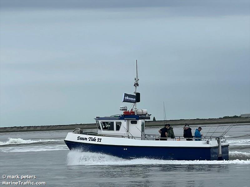 dawn tide ii (Fishing vessel) - IMO , MMSI 235038174, Call Sign MNXJ3 under the flag of United Kingdom (UK)