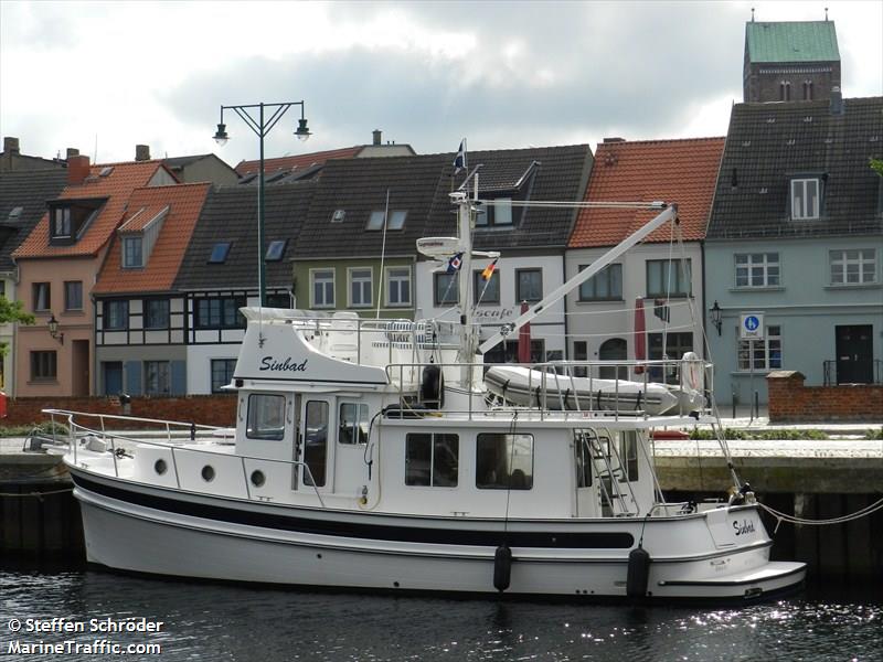 sinbad (Pleasure craft) - IMO , MMSI 235061532, Call Sign 2AOF4 under the flag of United Kingdom (UK)