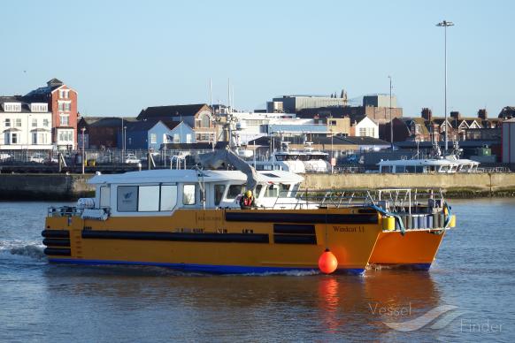 windcat 11 (HSC) - IMO , MMSI 235066459, Call Sign 2BIS9 under the flag of United Kingdom (UK)