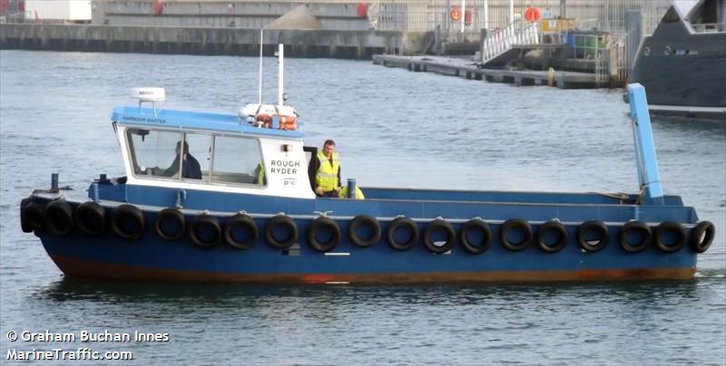 rough ryder (Port tender) - IMO , MMSI 235069547, Call Sign 2PVK under the flag of United Kingdom (UK)