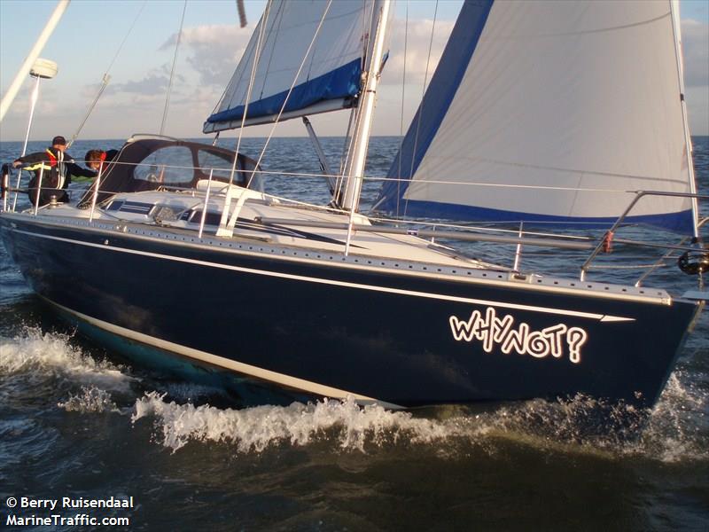why not (Sailing vessel) - IMO , MMSI 244060625, Call Sign PG7431 under the flag of Netherlands