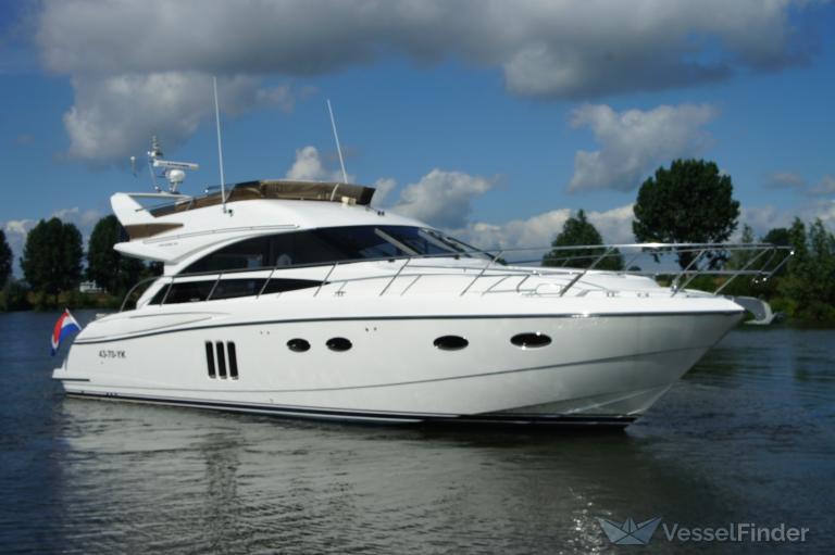 christina (Pleasure craft) - IMO , MMSI 244093187, Call Sign PC3911 under the flag of Netherlands