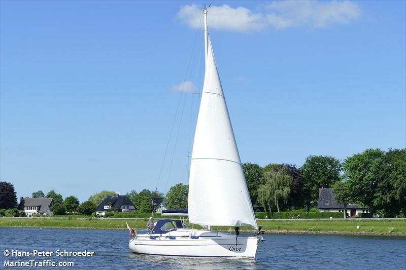 circe (Pleasure craft) - IMO , MMSI 244183765, Call Sign PG4349 under the flag of Netherlands