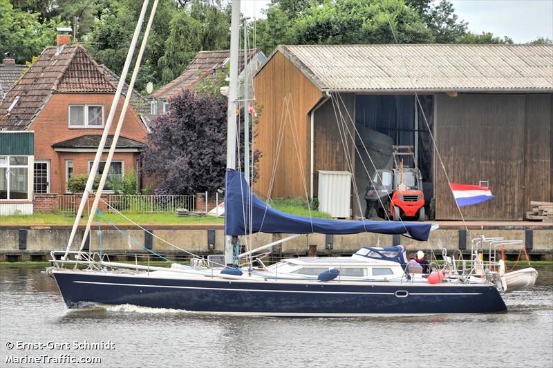 summerwinds (Sailing vessel) - IMO , MMSI 244630726, Call Sign PI8173 under the flag of Netherlands