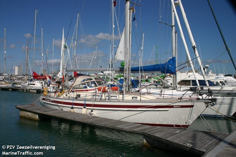 lady five (Sailing vessel) - IMO , MMSI 244750027, Call Sign PE 4467 under the flag of Netherlands