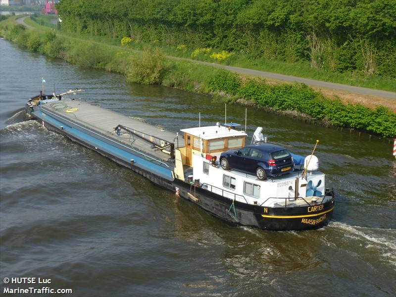 cartier (Cargo ship) - IMO , MMSI 244770048, Call Sign PG 7610 under the flag of Netherlands