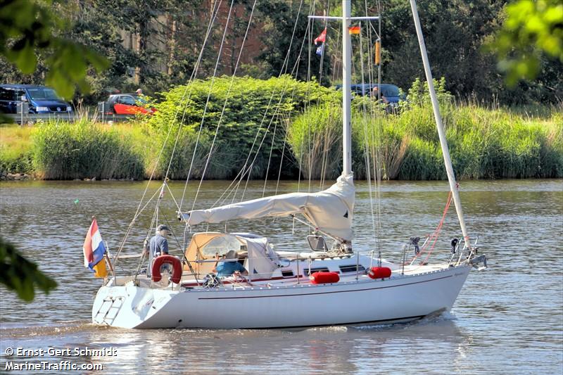 wigulida 2 (Sailing vessel) - IMO , MMSI 244790259, Call Sign PD2205 under the flag of Netherlands