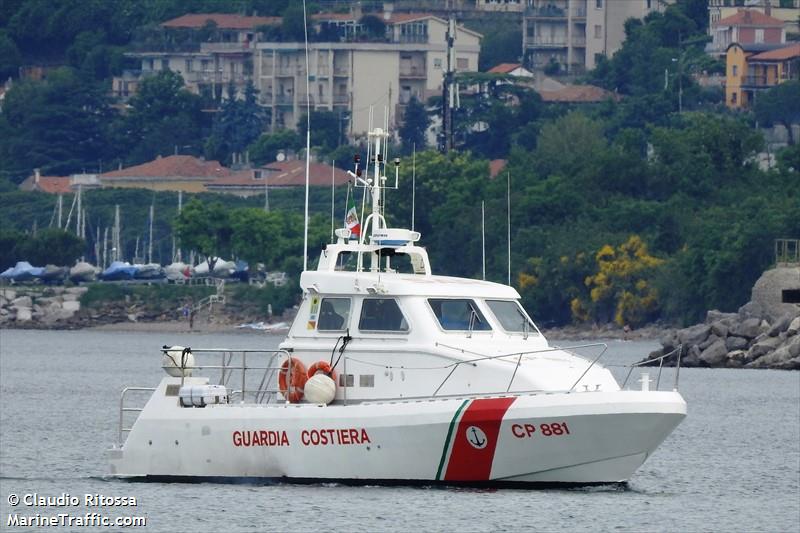 cp 881 (SAR) - IMO , MMSI 247032700, Call Sign I.G.S.O under the flag of Italy