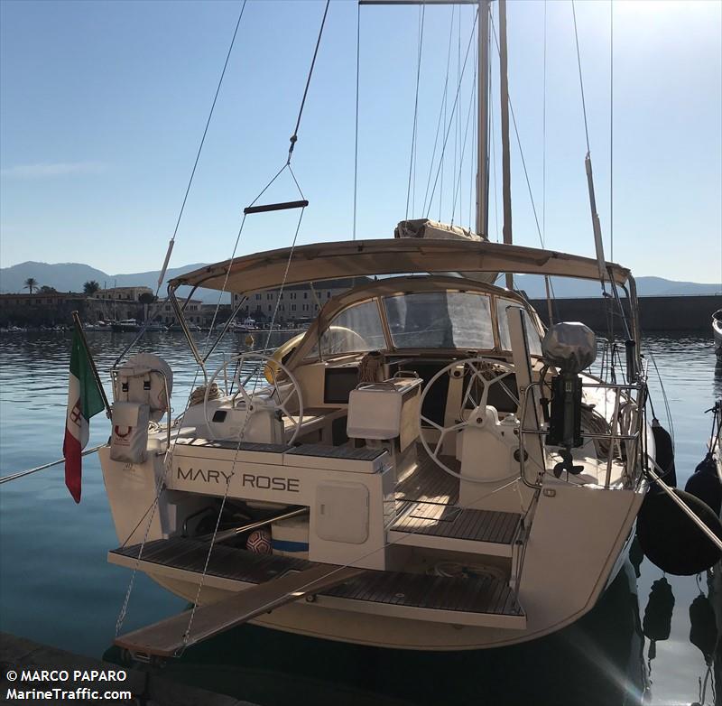 mary rose (Unknown) - IMO , MMSI 247228470 under the flag of Italy