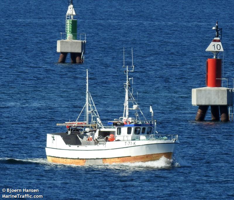 tuebas (Fishing vessel) - IMO , MMSI 257682280, Call Sign LM6748 under the flag of Norway