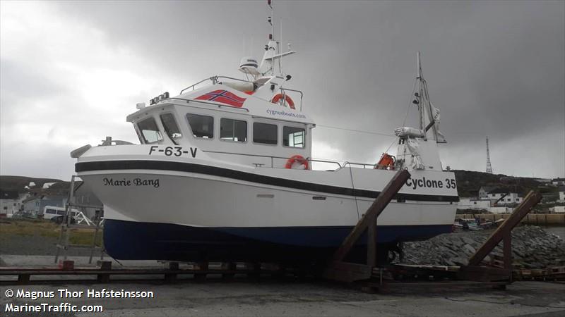 ms marie bang (Fishing vessel) - IMO , MMSI 257700600, Call Sign LF5657 under the flag of Norway
