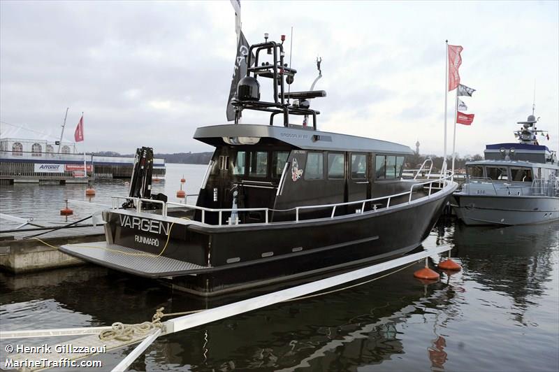 vargen (Pleasure craft) - IMO , MMSI 265677590 under the flag of Sweden