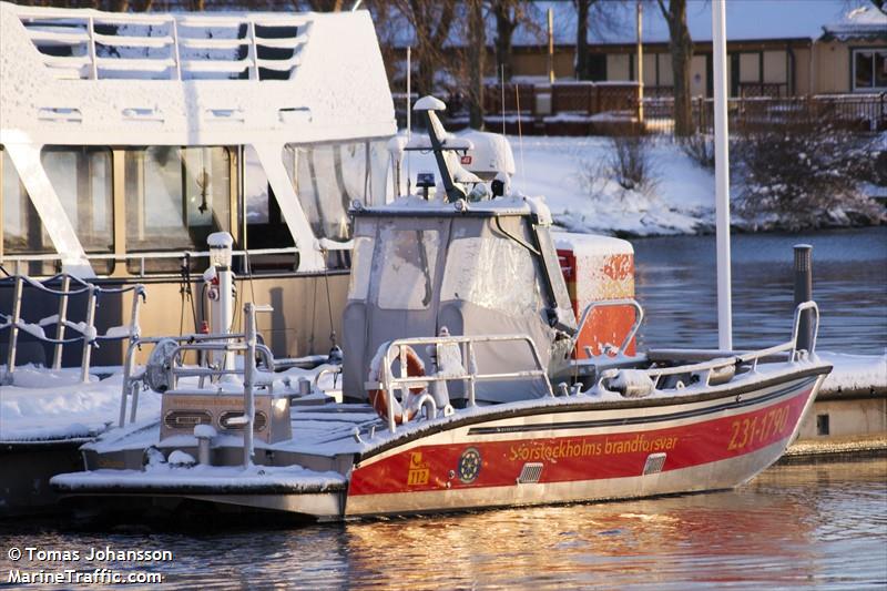 brandbat1790 calypso (SAR) - IMO , MMSI 265759480, Call Sign 7SA2000 under the flag of Sweden