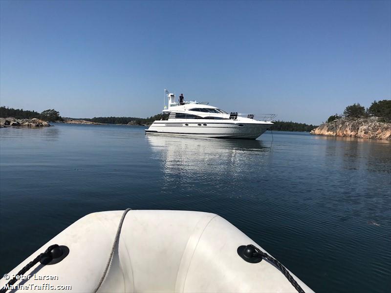 stoscha (Pleasure craft) - IMO , MMSI 265806280, Call Sign SLOZ under the flag of Sweden