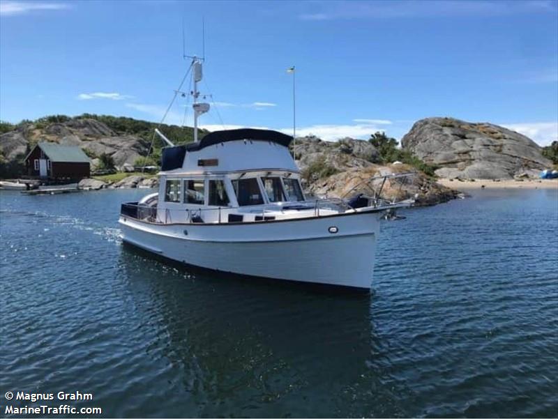 cloudy bay (Pleasure craft) - IMO , MMSI 265828240, Call Sign SA5331 under the flag of Sweden