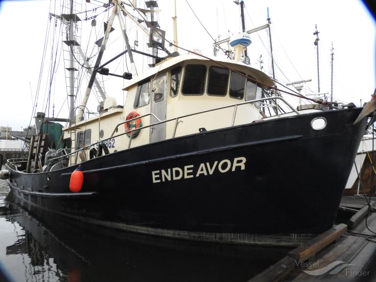 endeavor (Fishing vessel) - IMO , MMSI 367327250, Call Sign WDJ8386 under the flag of United States (USA)