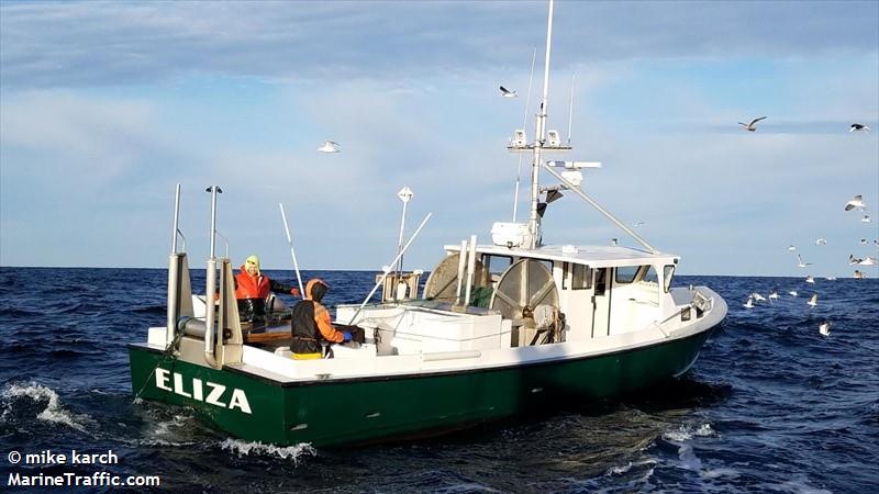 fv eliza (Fishing vessel) - IMO , MMSI 367454070, Call Sign WDF4632 under the flag of United States (USA)
