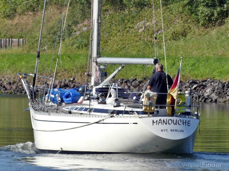 manouche (Sailing vessel) - IMO , MMSI 211680640, Call Sign DB8526 under the flag of Germany
