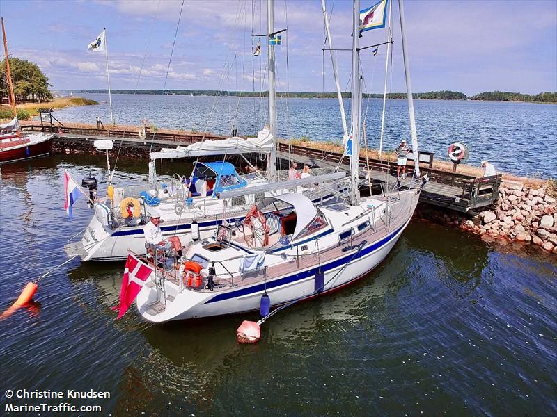 tessa (Sailing vessel) - IMO , MMSI 219027211, Call Sign XPH5870 under the flag of Denmark