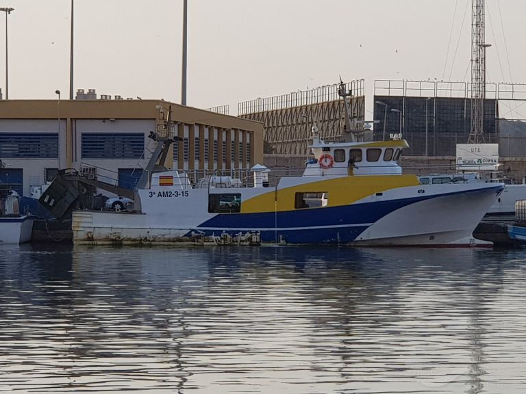 almariyyat (Fishing vessel) - IMO , MMSI 225985363, Call Sign EA4667 under the flag of Spain