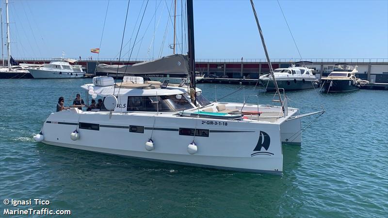 blue magic cat 3 (Pleasure craft) - IMO , MMSI 225988036 under the flag of Spain