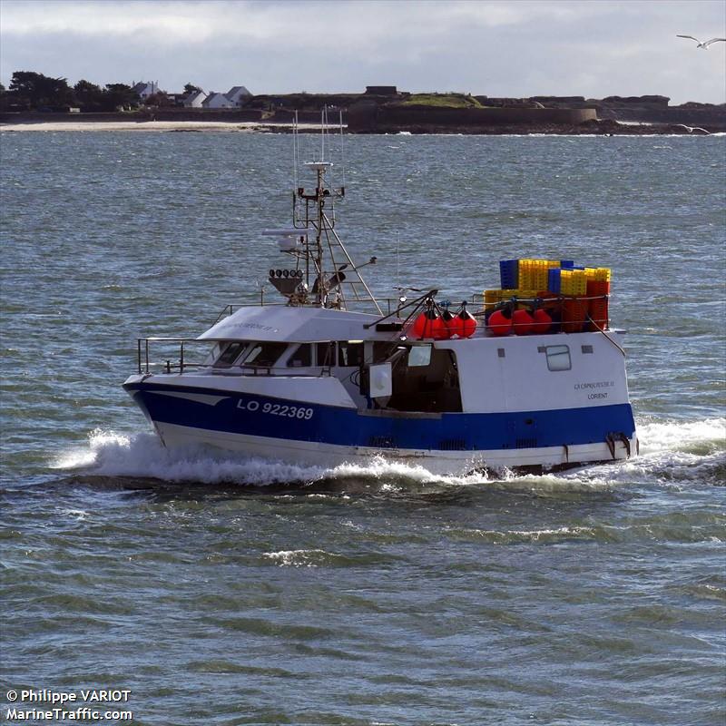 la capricieuse 2 (Fishing vessel) - IMO , MMSI 228131800, Call Sign FOTX under the flag of France